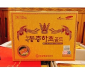 Đông trùng hạ thảo Hàn Quốc dạng nước hộp gỗ vàng 60 gói chính hãng Kang Hwa freeship toàn quốc